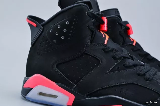 Retro 5627 Infrared 649 Affordable 384664- Black Jordan 6 0623